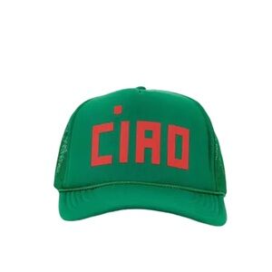 Clare V. Green Trucker Hat- Ciao